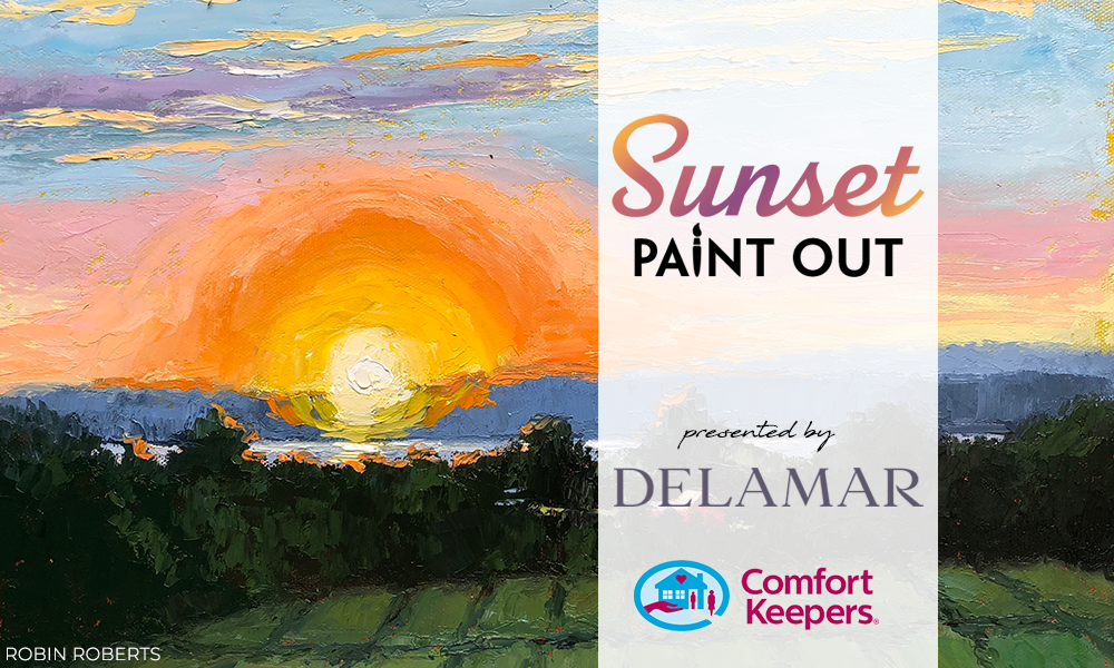 Sunset Paint Out at Delamar Traverse City