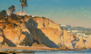 landscape painting by Kimball Geisler